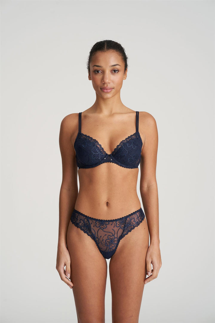 Jane Push-up Bh Velvet Blue