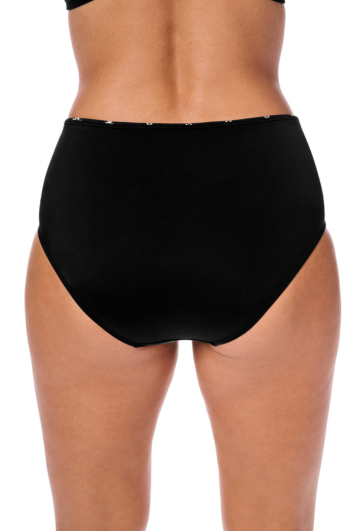 Palermo Bikinitruse Svart/Off-White