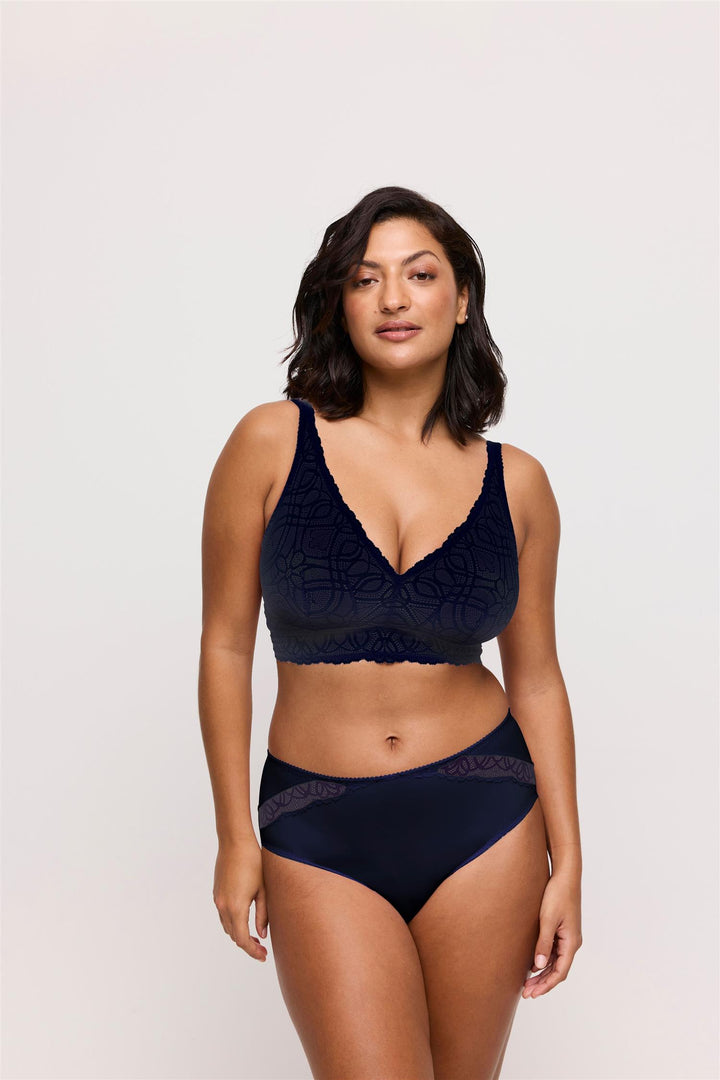 Salerno Bralette Midnight Blue