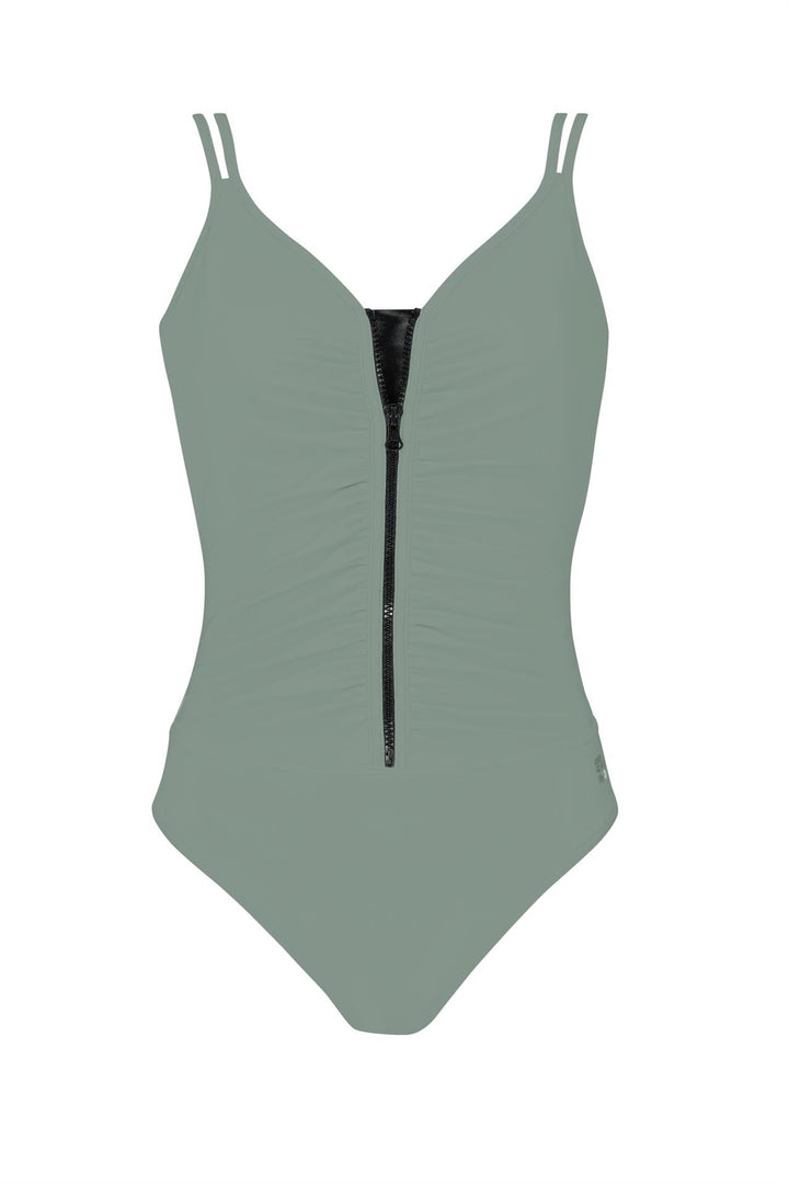 Color up your life badedrakt Flaskegrønn