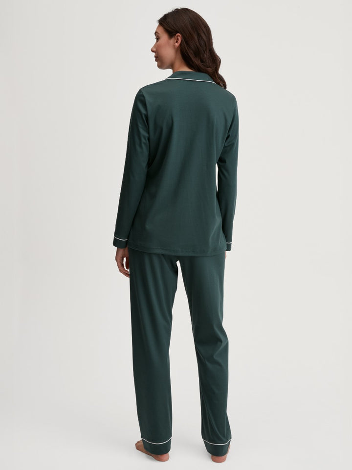 Night Lovers Pysjamas Deep Emerald Green