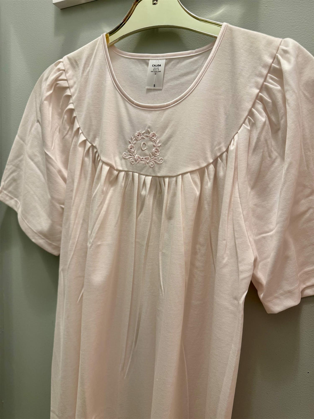 Soft Cotton Nattkjole Korte Ermer Bonbon