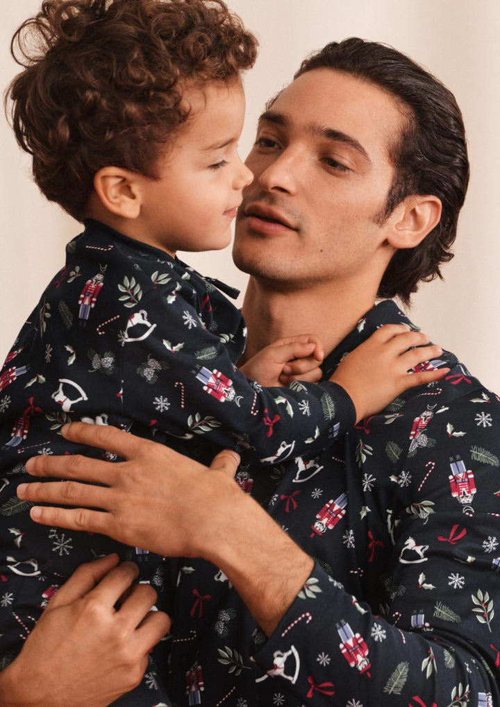 Calida pysjamas til herre – økologisk heavy interlock-bomull og klassisk passform