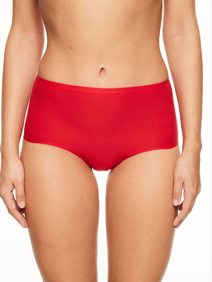 Soft stretch Full Brief Poppy Red