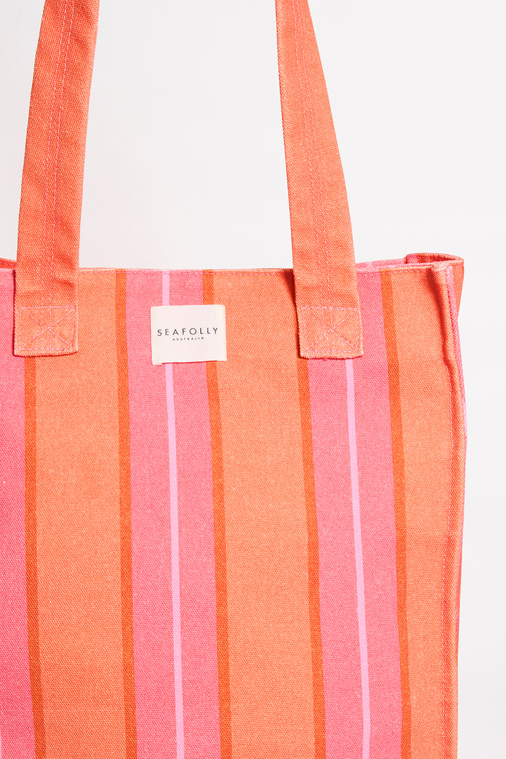 Carried Away Aurora Tote Bag Peach