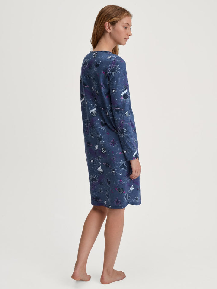 Mystic Nights Nattkjole Cobalt Blue