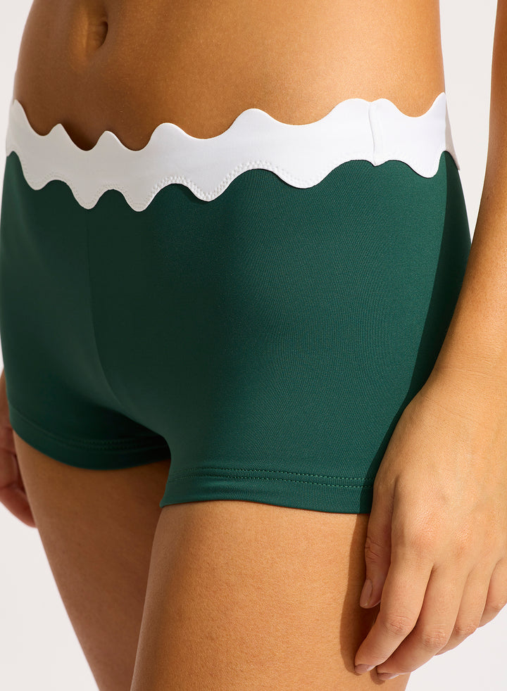 Gia Ric Rac Boyleg Bikinitruse Evergreen