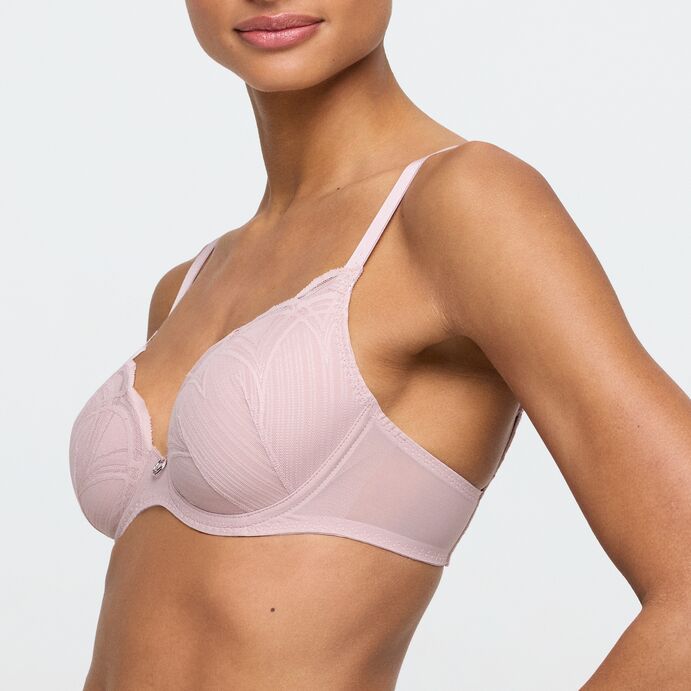 Cathia Heart Shape Bh Bois De Rose