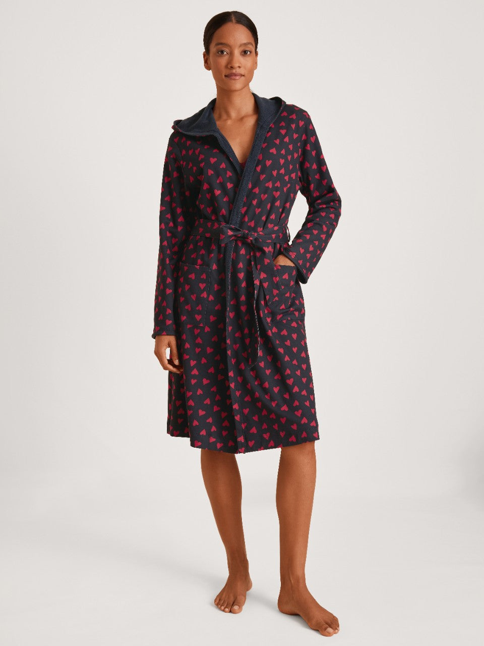 Lounge Holidays Badekåpe Dark Lapis Blue