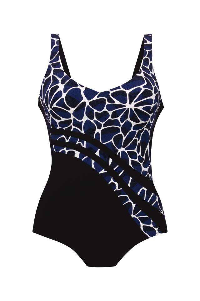 Blue Depths Luella Badedrakt Svart/Pool Blue