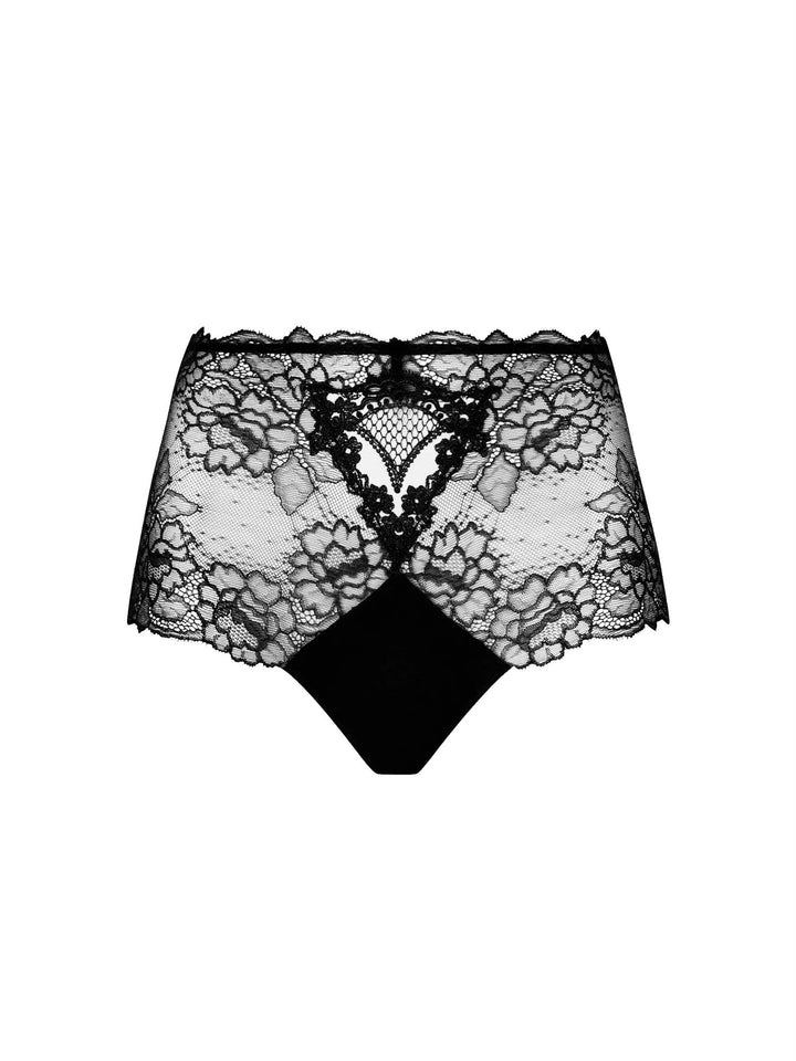 Sublime en dentelle Shorty Svart