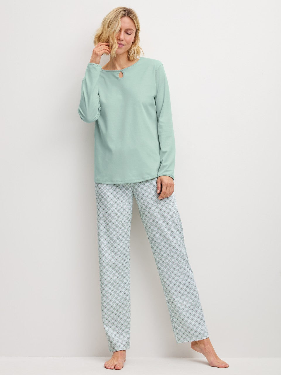 Sweet Dreams Pysjamas Light Aqua