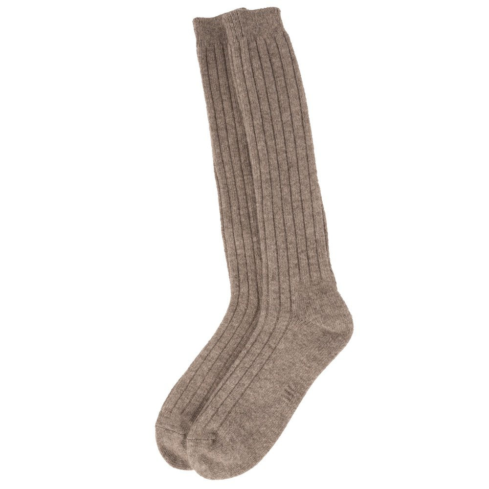 Oims Merino Knestrømper Natural Brown