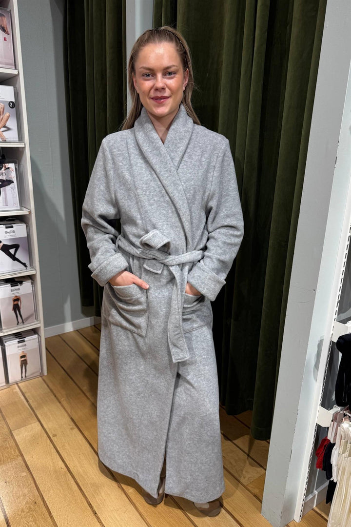 Ruth Morgenkåpe Grey Chine/ Ivory