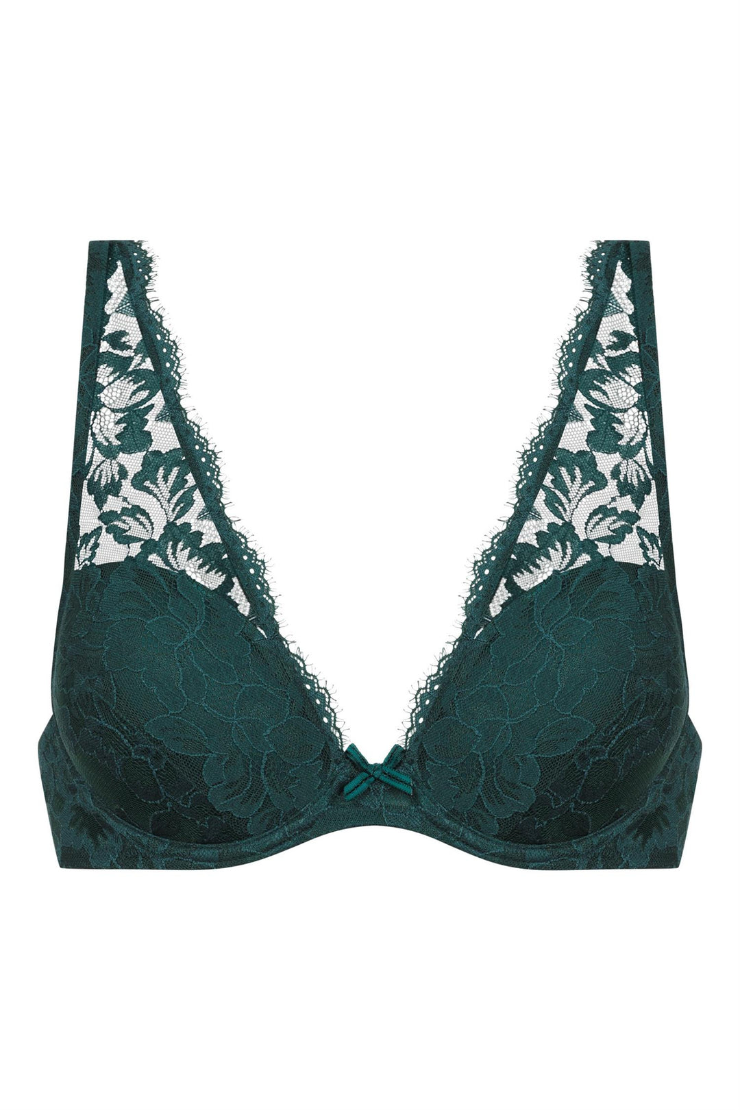 Amazing Plunge-BH Green Leaves