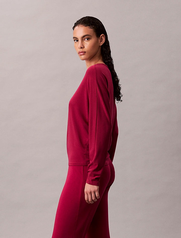 Ultra Soft Modal Pysjamas Beet Red