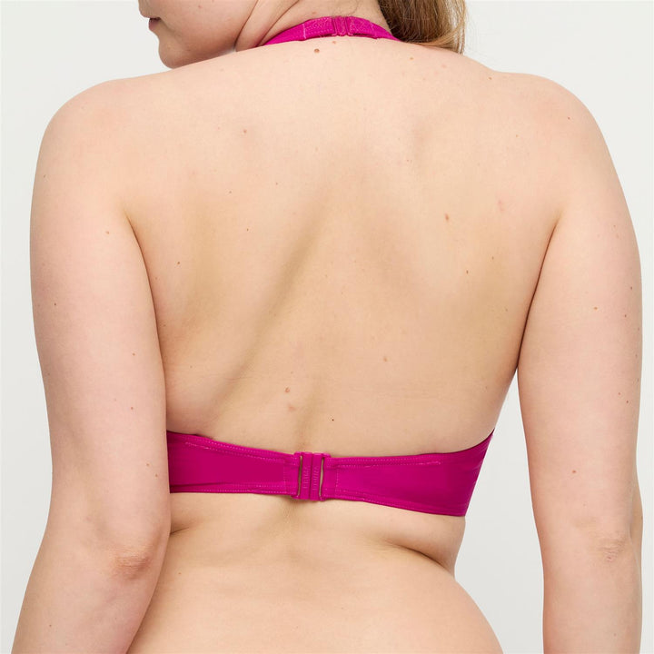 Uvita Plunge Bikinioverdel Deep Magenta