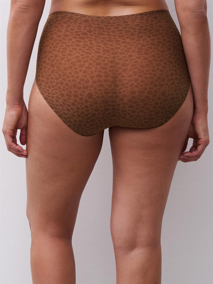 Soft stretch Full Brief Wild Brown