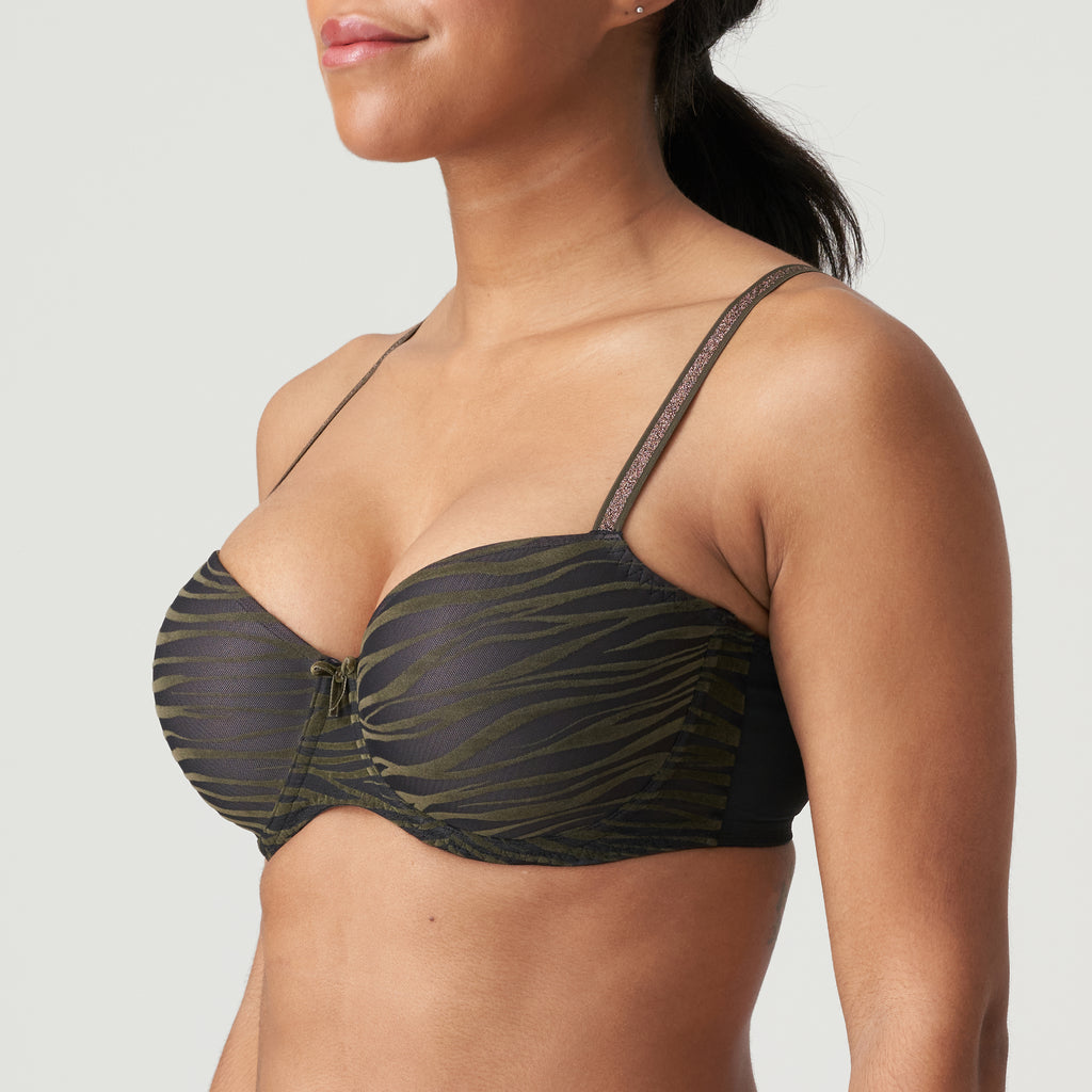 Verlet Paddet Balconette Bh Dark Woods