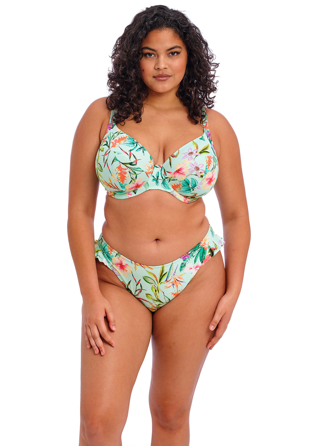 Sunshine Cove Plunge Bikinioverdel Aqua