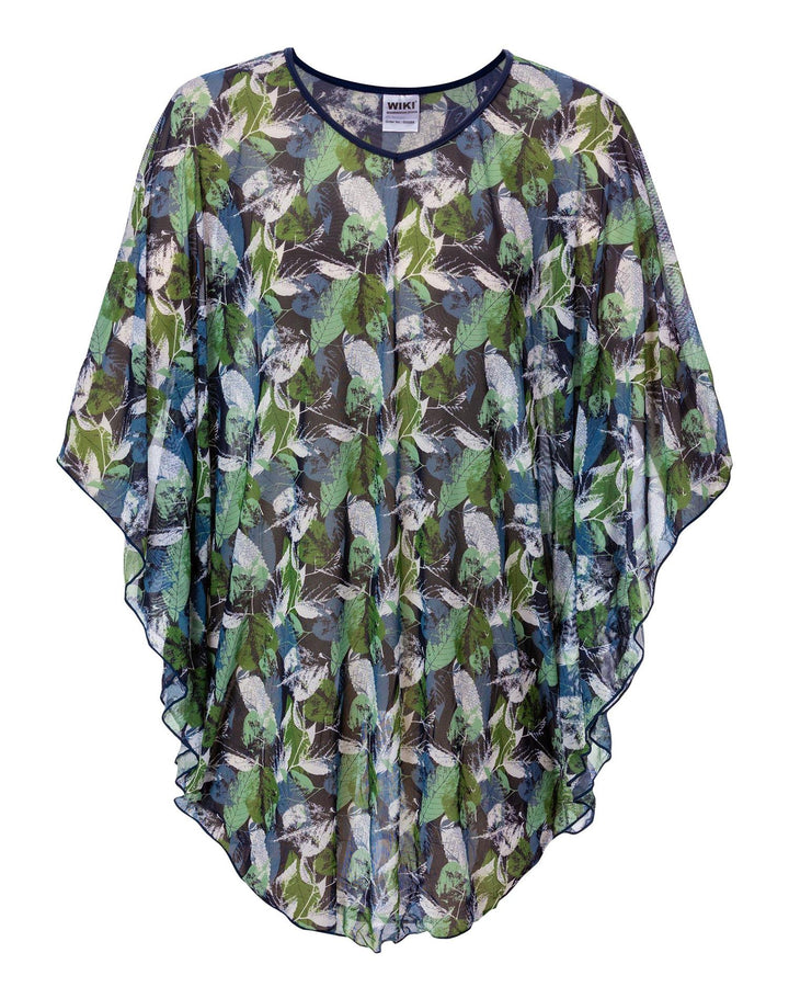 Madagaskar Poncho Midnight Blue