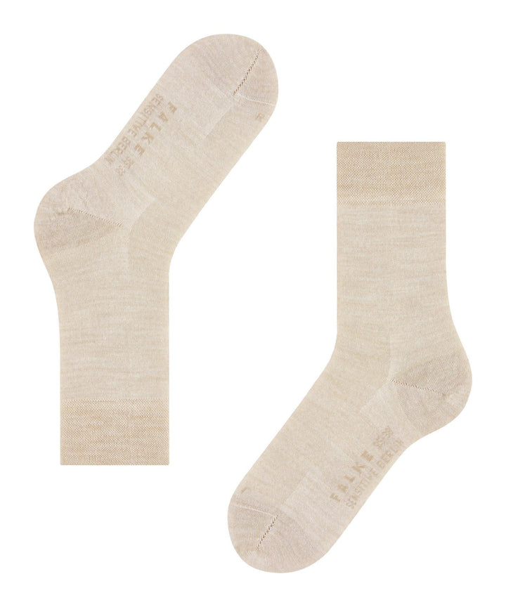 Sensitive Berlin Ullsokk Linen Melange