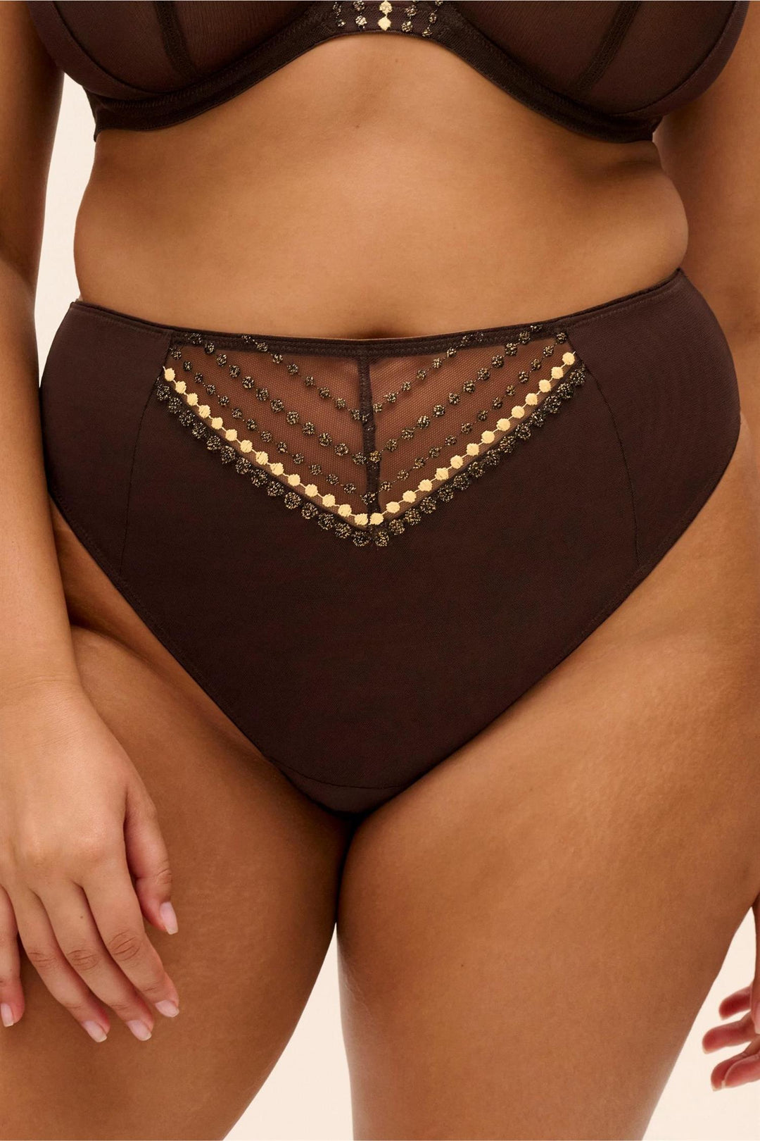 Matilda Brazilian Truse Gold Rush