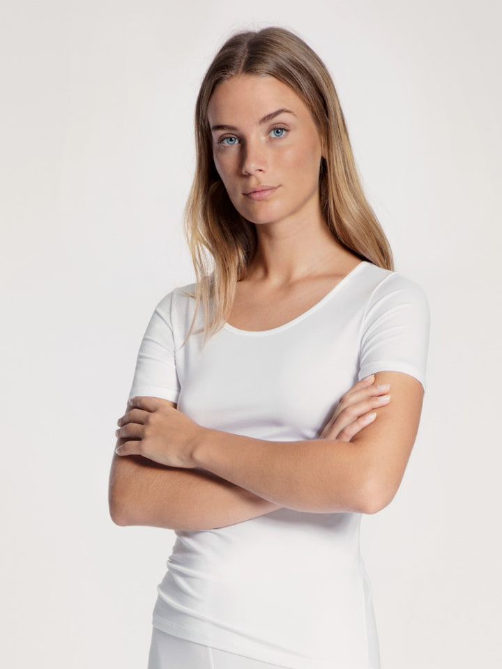 Natural Comfort T-skjorte Hvit