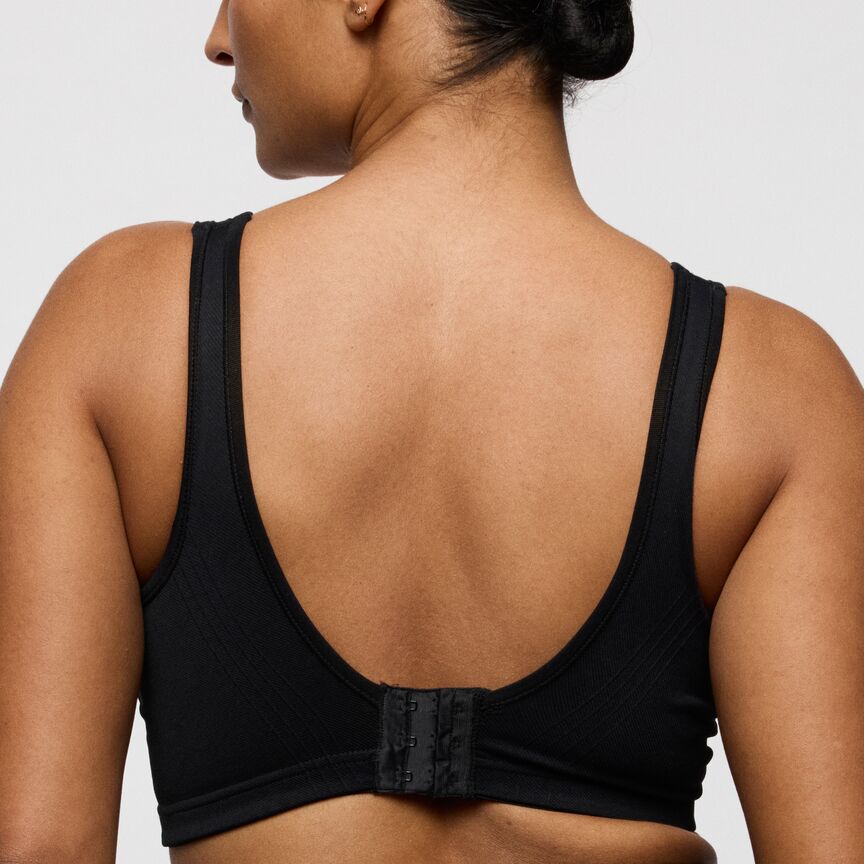 Nudda Minimizer Bralette Svart