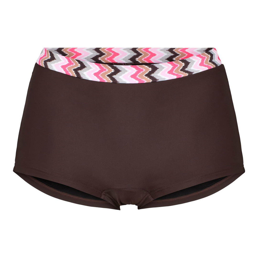 Boa Vista Bikinitruse Boxer High Waist Mocca
