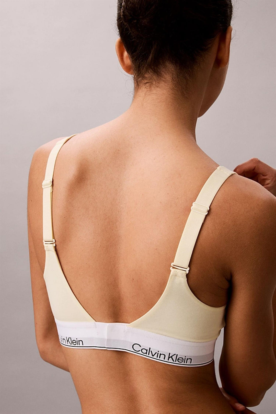 Icon Cotton Modal Bralette Lift Pear Sorbet