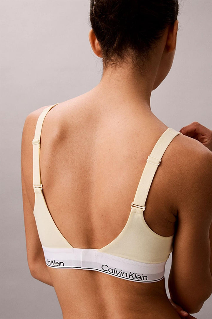 Icon Cotton Modal Bralette Lift Pear Sorbet