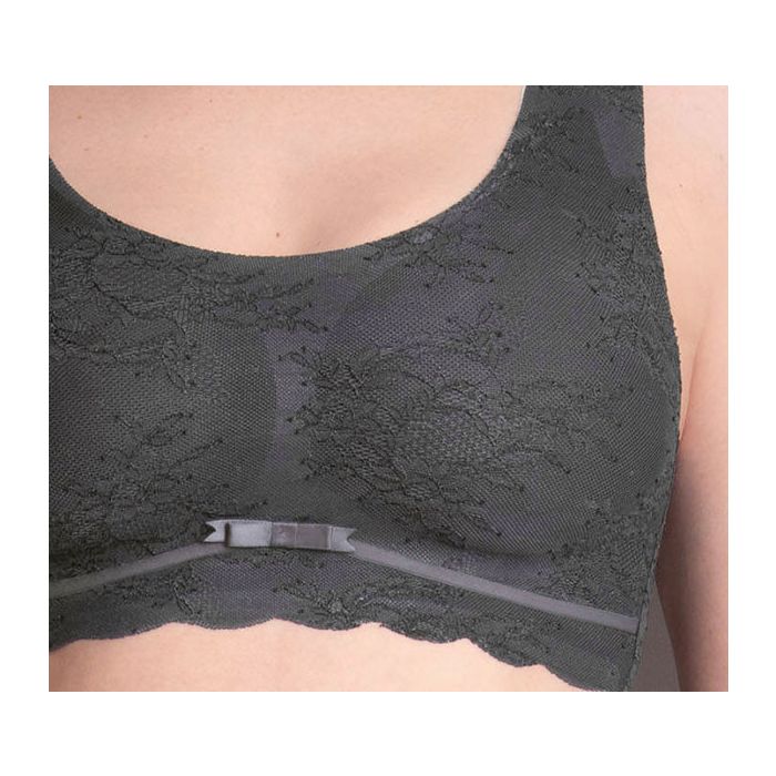 Essential Lace - Bralette Antrasitt