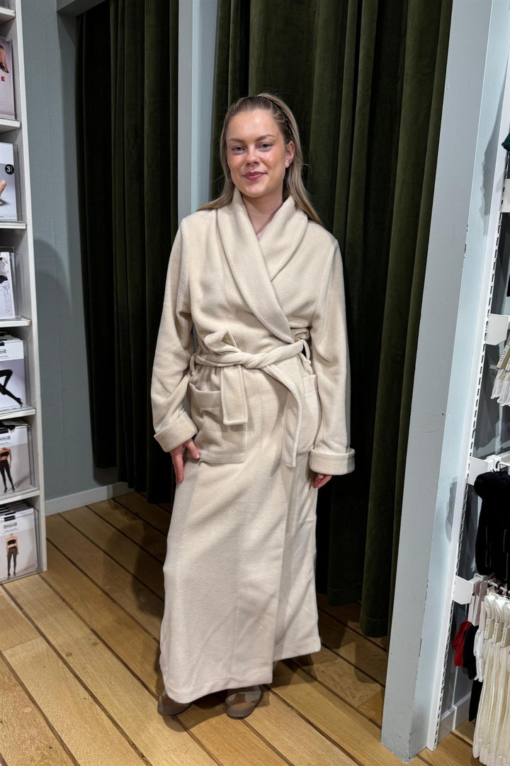 Ruth Morgenkåpe Beige/Ivory