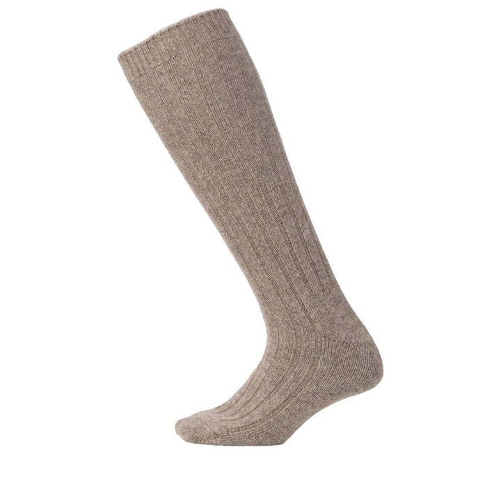 Oims Merino Knestrømper Natural Brown
