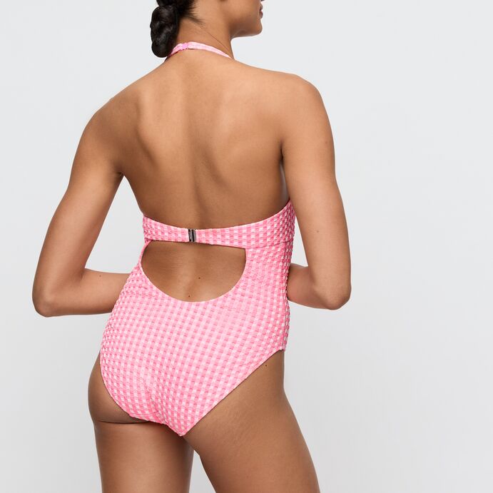 Mary Lynn Badedrakt Rose Gingham