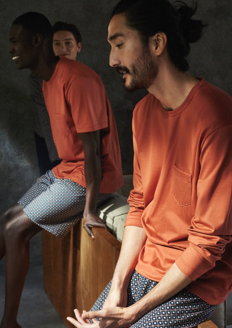 Relax Imprint Kort Pysj Red Pepper