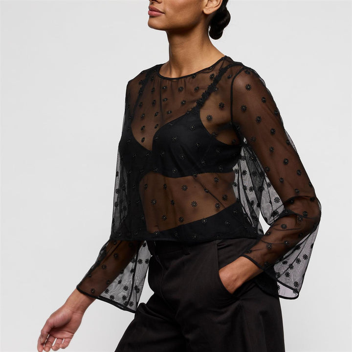Daisy Topp Svart