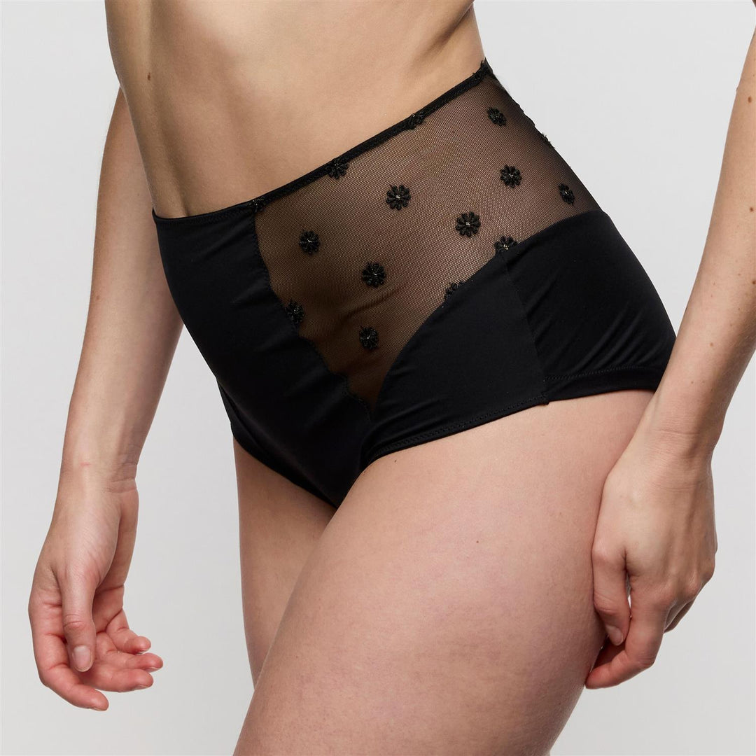 Daisy High Waist Truse Svart