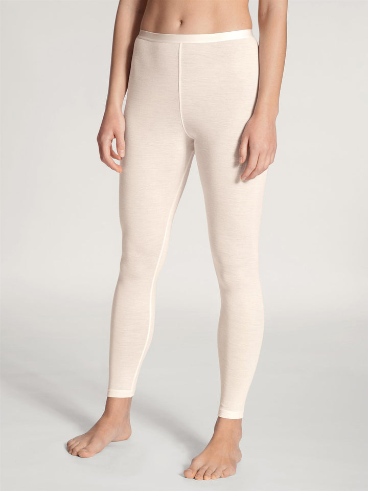 True Confidence Ull/silke leggings Light Ivory