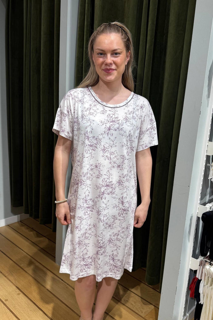 Nattkjole Korte ermer Heather
