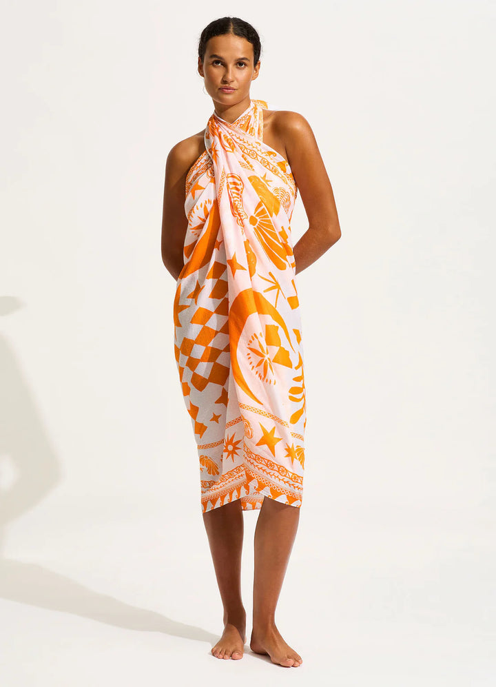 Corfu Sarong Turmeric