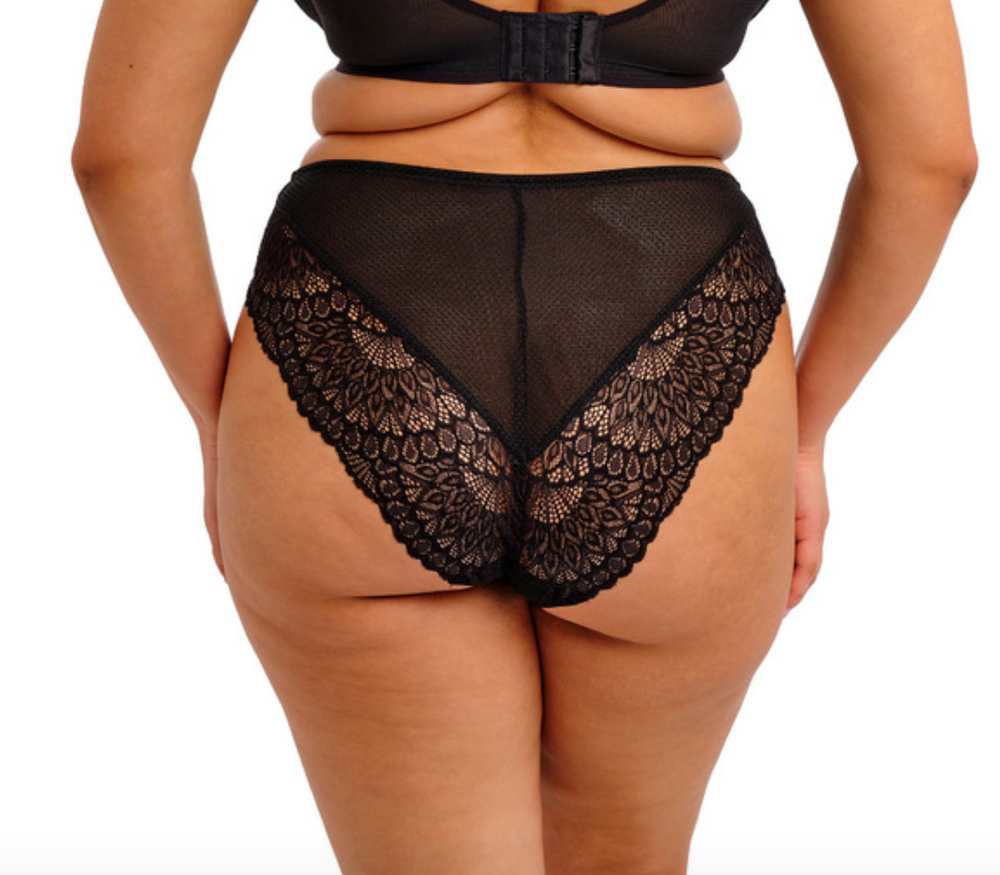 Elomi Tiernie truse – elegant blonde og elastisk komfort - ryggbilde