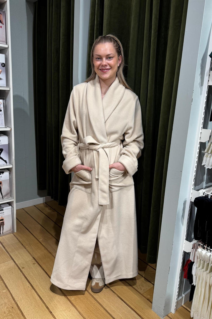 Ruth Morgenkåpe Beige/Ivory