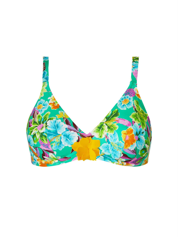 La Feminissima Triangel Bikinioverdel Smaragd
