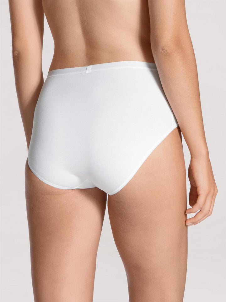 Natural Comfort High Waist Brief Hvit