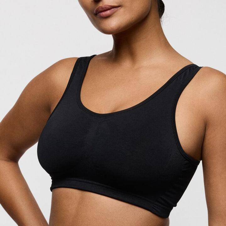 Nudda Minimizer Bralette Svart