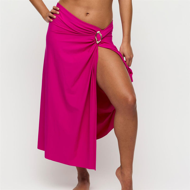 Uvita 2 i 1 Skjørt Kjole Deep Magenta