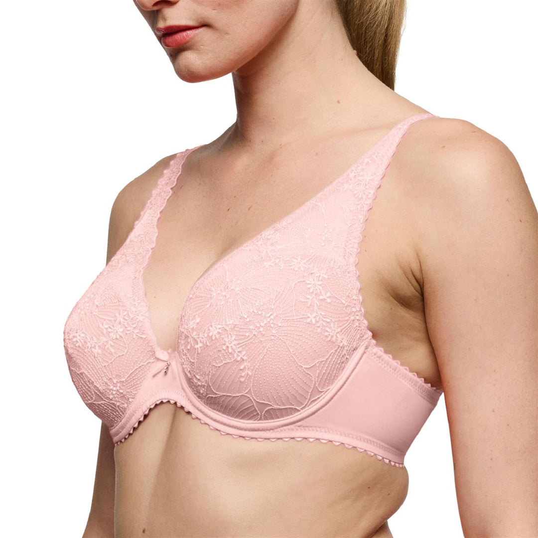 Solene Vattert Plunge-BH Gardenia Rose