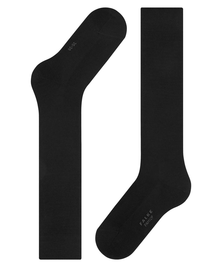 Family Knestrømper Svart